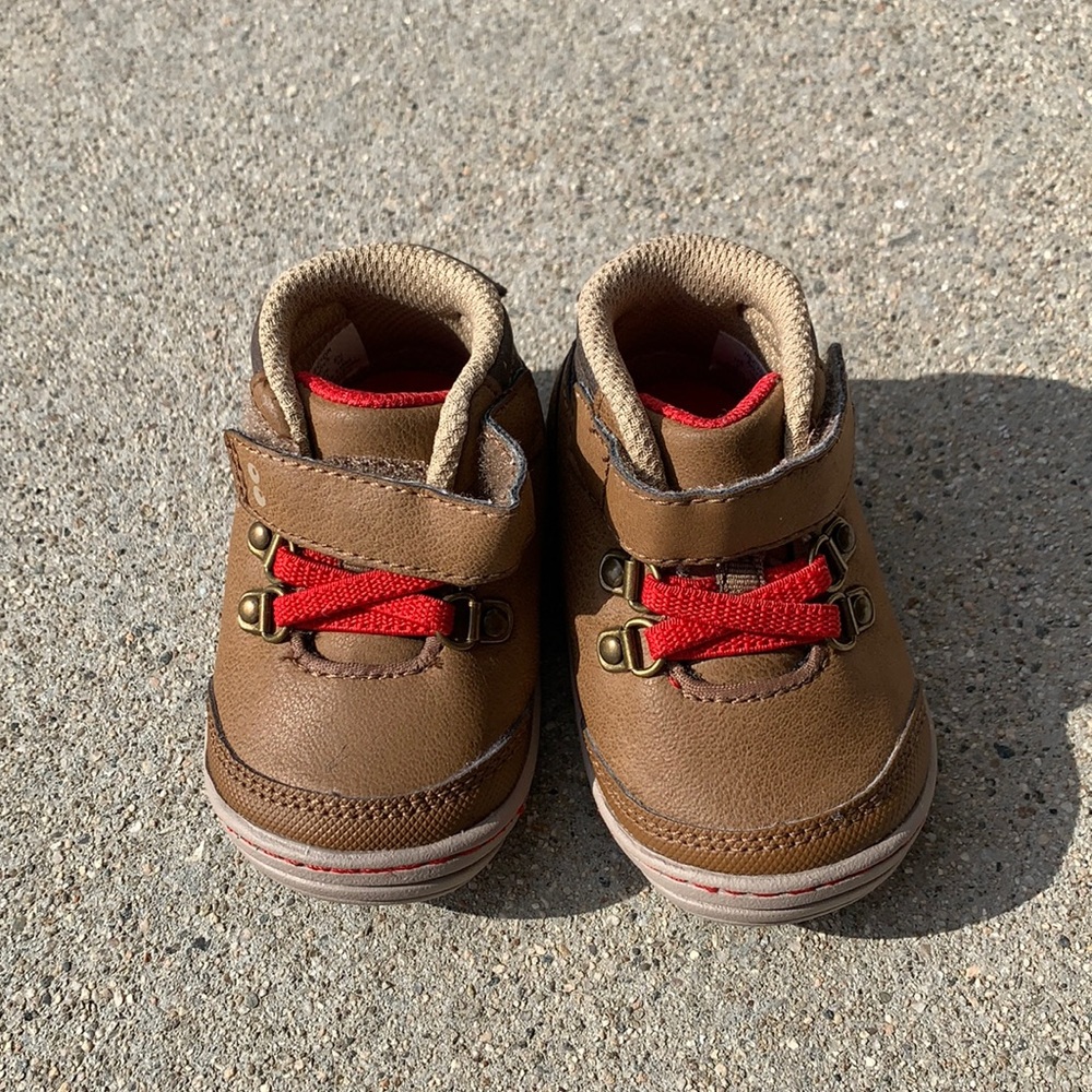 Surprise first walker shoe